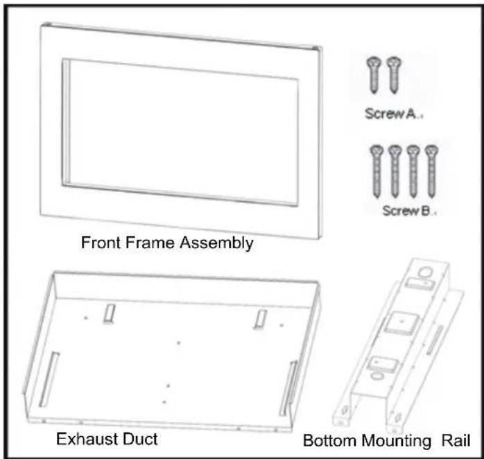FRIGIDAIRE FMTK3027AB - CABINET OR WALL CUTOUT - 1