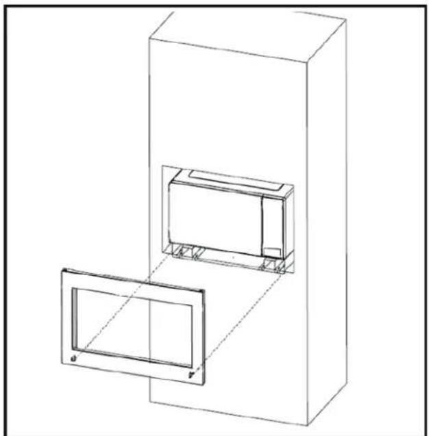 FRIGIDAIRE FMTK3027AB - INSTALLATION DU CADRE - 1