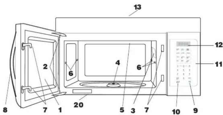 FRIGIDAIRE CFMV154CLS - NOMENCLATURE - 1