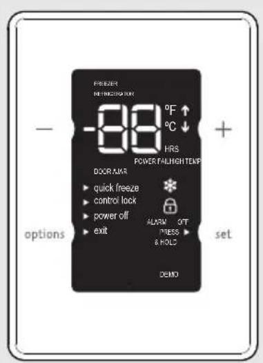 FRIGIDAIRE FFFH20D1RW - Alarme électronique temp. - 1