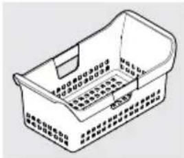 FRIGIDAIRE FFFH20D1RW - Panier coulissant de côte (certains modèles de horizontaux) - 1