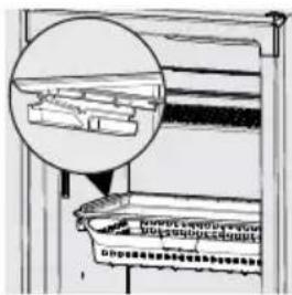 FRIGIDAIRE FFFU14F1RW - Repositionner le panier de niveau intermédiaire (certains modèles) : - 4
