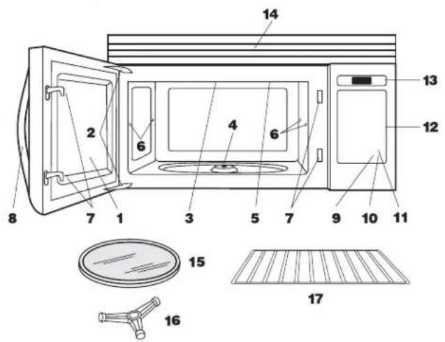 FRIGIDAIRE PLMVZ169HC - NOMENCLATURE - 1