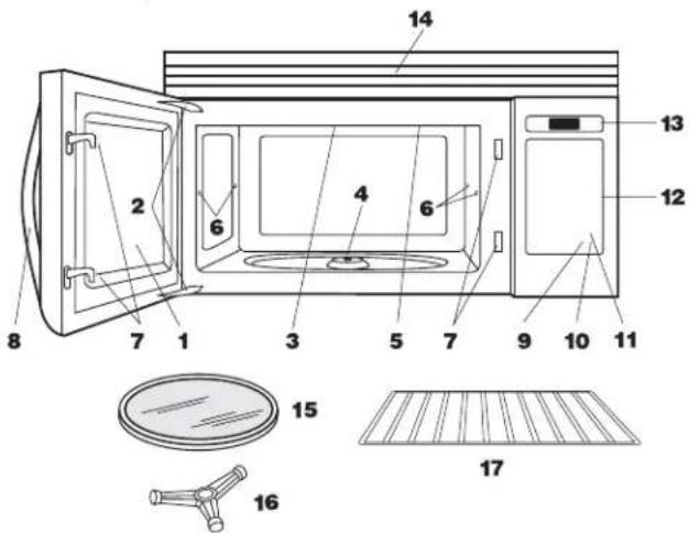 FRIGIDAIRE GLMV169HB - NOMENCLATURE - 1