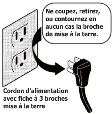 FRIGIDAIRE FAD704DUP - AVERISSEMENT - 1