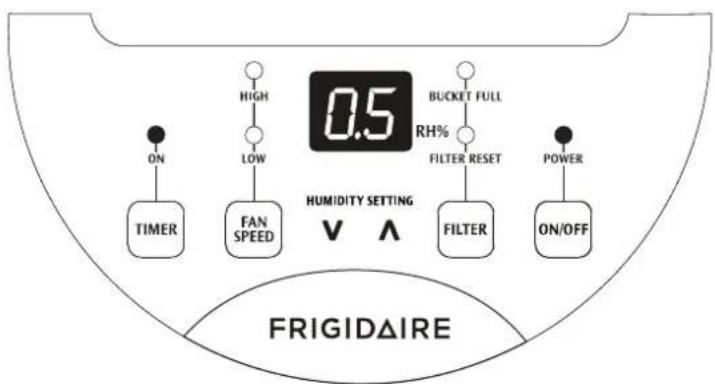 FRIGIDAIRE FAD504TDDW - REMARUQE : - 1