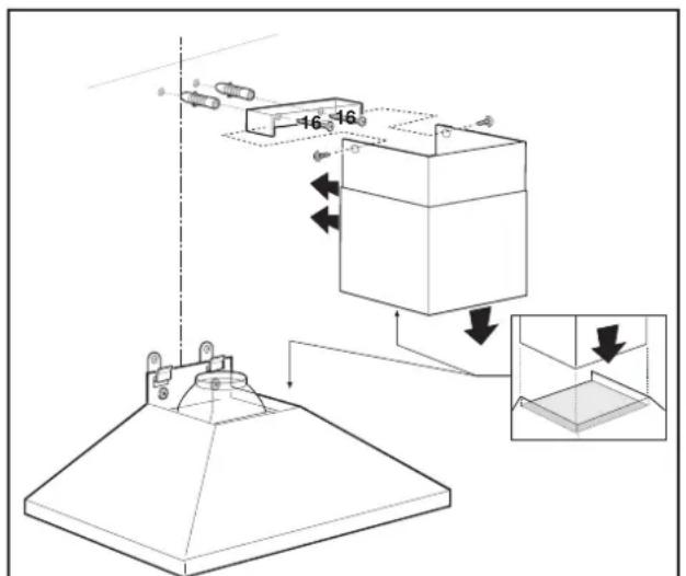 FRIGIDAIRE PLHV36W6CC - Preparation of mounting surface (Drywall) - 1
