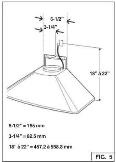 FRIGIDAIRE PL42WC51EC - Installation électrique - 1