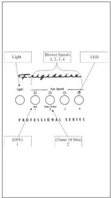 FRIGIDAIRE PL36WC40EC - Controls - 1