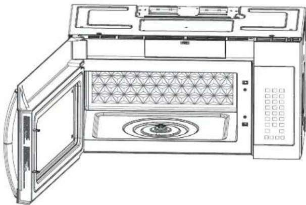 FRIGIDAIRE FMOS184LBF - Remplacement du filtre à charbon filtrea charbon référence frpamraf pour commander des pièces composez le 800-599-7569 - 5
