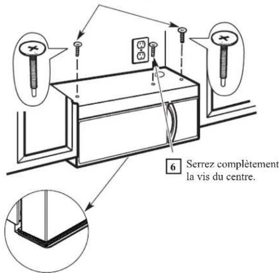 FRIGIDAIRE LFMV1846VF - B5. adaptation du ventilateur du FOUR à micro-ondes pour l'évacuation à l'extérieur par l'arrière (suite) - 11