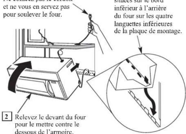 FRIGIDAIRE LFMV1846VF - C5. Installation du FOUR à micro-ondes - 2