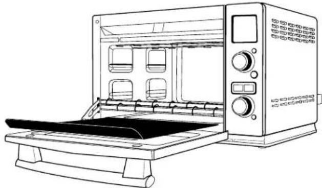 FRIGIDAIRE FPCO06D7MS - Ramasse-miettes amovibles - 1