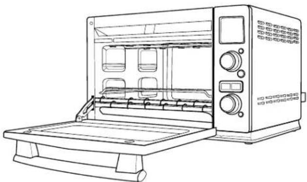 FRIGIDAIRE FPCO06D7MS - Grilles de cuisson du grille-pain four - 1