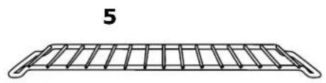 FRIGIDAIRE FPCO06D7MS - Pièces et caractéristiques - 5