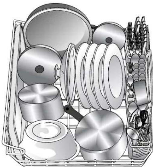 FRIGIDAIRE PLD4460REC - Fold-down Tines - 2