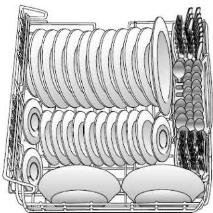 FRIGIDAIRE PLD4460REC - Fold-down Tines - 1
