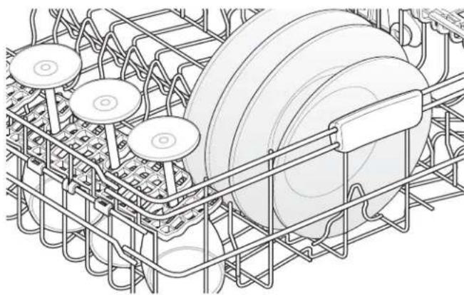 FRIGIDAIRE FGHD2433KW - Tiges à bols - 1