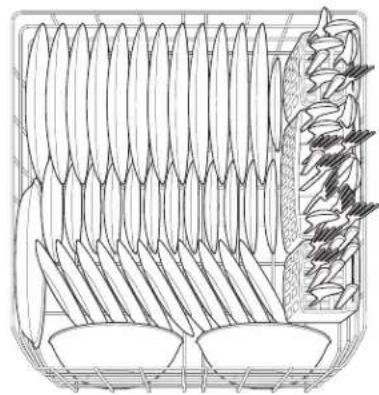 FRIGIDAIRE FGHD2491LW - Chargement du panier inférieur - 2