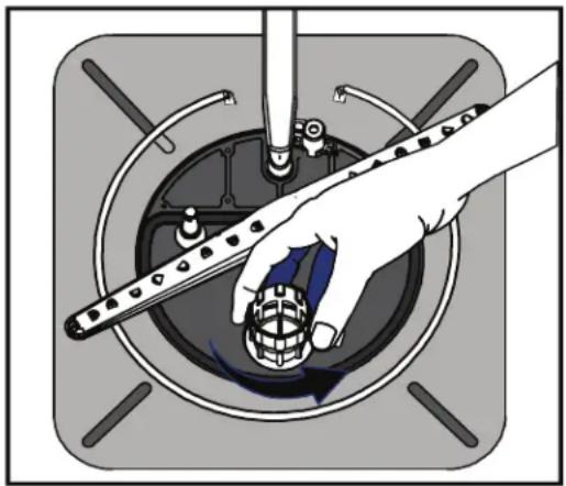 FRIGIDAIRE FGHD2491LW - Nettoyage du filtré cylindrique - 1