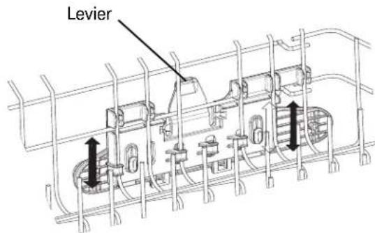 FRIGIDAIRE FGBD2435NF - Panier supérieur régable - 1
