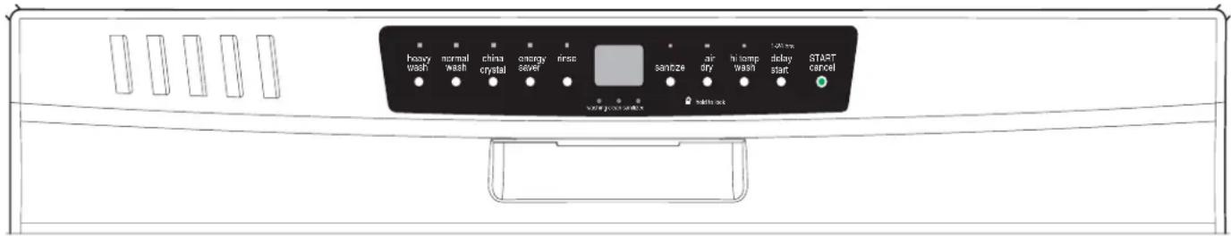 FRIGIDAIRE FGHD2455LB - Caractéri STI QUES de lave-vaissele - 2