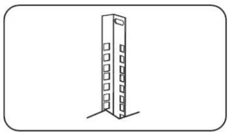 Tripp Lite SmartRack SRX12UBFFD - Rails de montage - 1