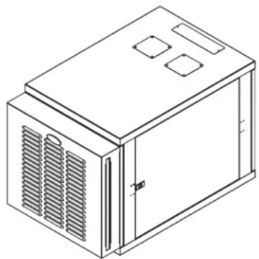 Tripp Lite SmartRack SRX12UBFFD - Gabinete SmartRack® de 24U - 1