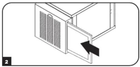Tripp Lite SmartRack SRX12UBFFD - Cleaning/Replacing Air Filters - 2
