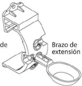 RAIN BIRD WR2 - Componentes del soporte del sensor: - 1