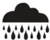 RAIN BIRD WR2 - Waarschuwing LED bij beregeningsstop wegens neerslag: - 1