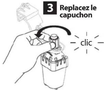 RAIN BIRD WR2 - Installation de la sonde dans le support de fixation. - 2