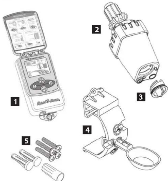 RAIN BIRD WR2 - Componentes do WR2 - 1
