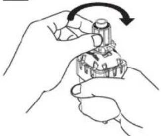 RAIN BIRD WR2 - Installare il sensore nella staffa di collegamento - 1