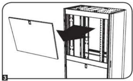 Tripp Lite SmartRack SR48UBSP1 - To Reinstall Side Panel, Reverse Steps 1-3 - 1