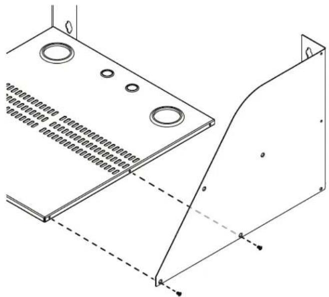 Tripp Lite SmartRack SRWOSHELFLG - WARNING: Do not attempt to mount the rack to the wall with equipment mounted to the rack. - 2