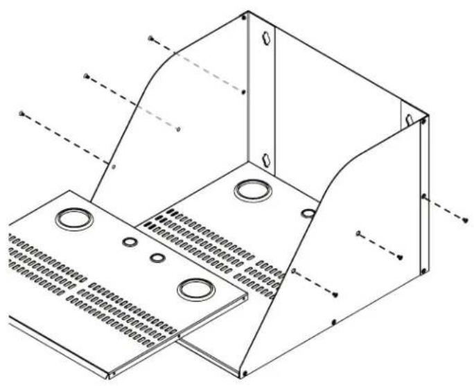Tripp Lite SmartRack SRWOSHELFLG - ADVERTENCIA: No intentar instalar el rack en la pared con el equipo ya instalado en el rack. - 4