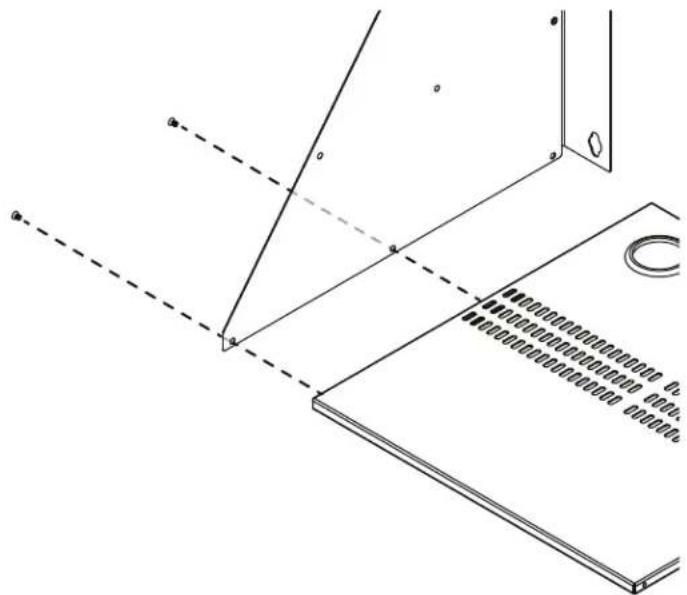 Tripp Lite SmartRack SRWOSHELFLG - WARNING: Do not attempt to mount the rack to the wall with equipment mounted to the rack. - 1