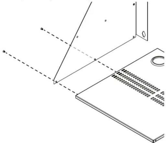 Tripp Lite SmartRack SRWOSHELFLG - ADVERTENCIA: No intentar instalar el rack en la pared con el equipo ya instalado en el rack. - 1