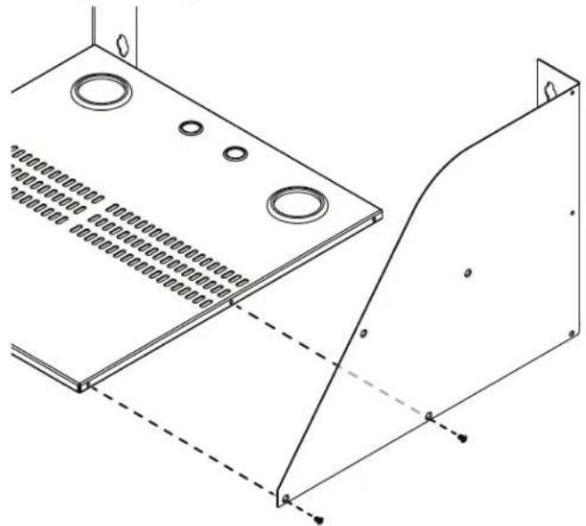Tripp Lite SmartRack SRWOSHELFLG - ADVERTENCIA: No intentar instalar el rack en la pared con el equipo ya instalado en el rack. - 2