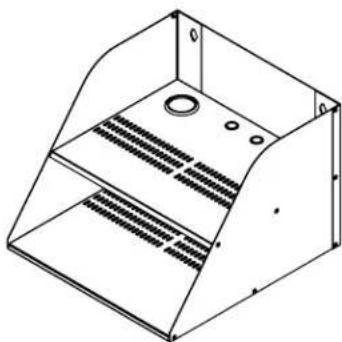 Tripp Lite SmartRack SRWOSHELFLG - Wall-Mountable Shelf for Open Frame Racks - 2