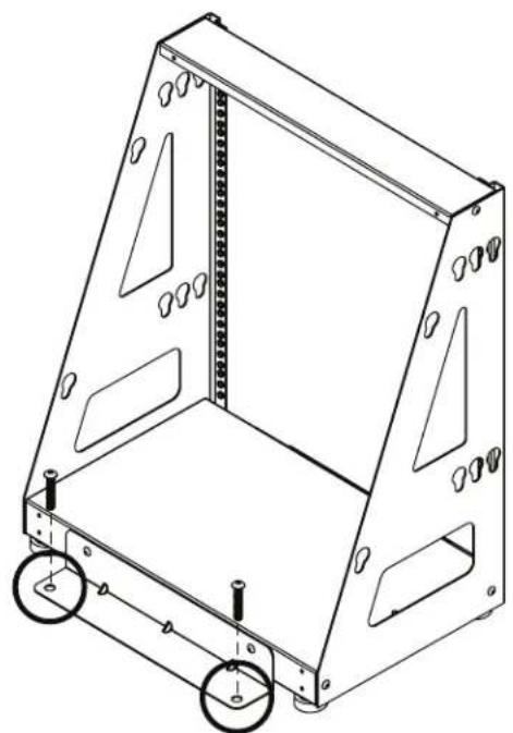 Tripp Lite SmartRack SR2POST16HD - Seguridad Frontal Seguridad Posterior - 2