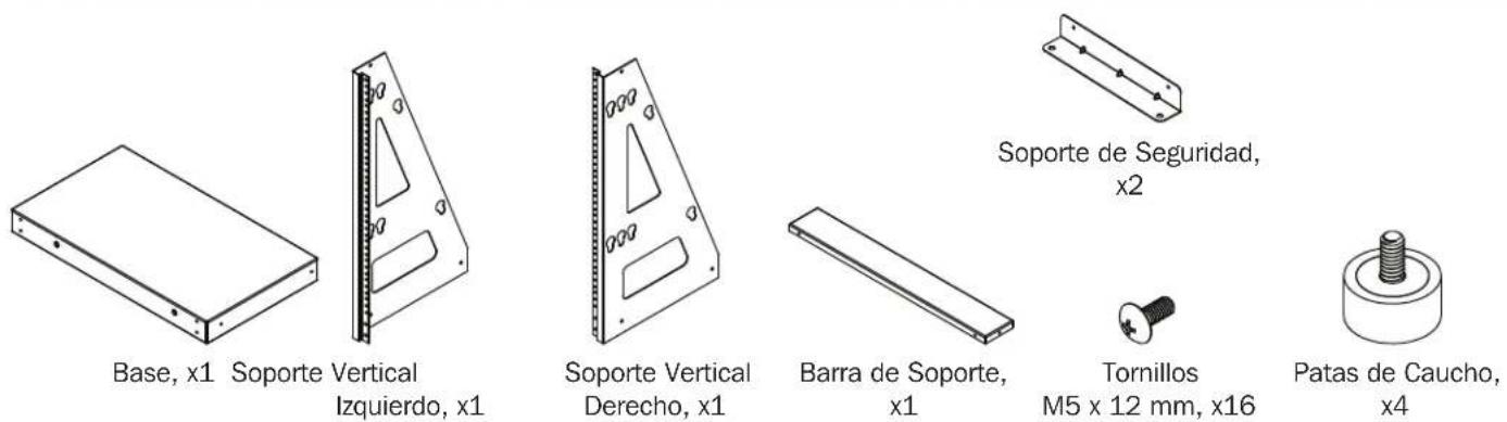 Tripp Lite SmartRack SR2POST16HD - Lista de Partes - 1