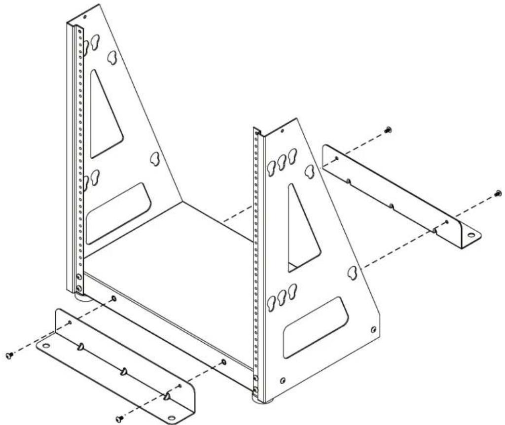Tripp Lite SmartRack SR2POST16HD - Assembly - 1