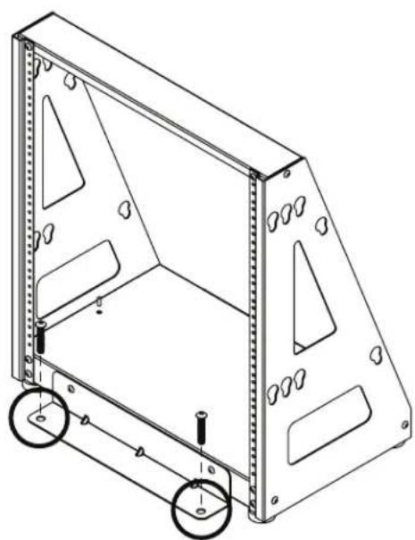 Tripp Lite SmartRack SR2POST16HD - Seguridad Frontal Seguridad Posterior - 1