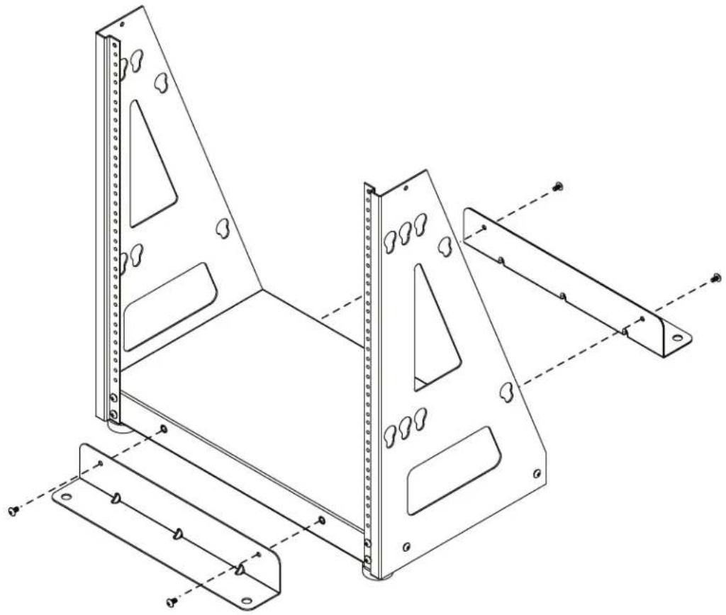 Tripp Lite SmartRack SR2POST16HD - Assemblage - 1