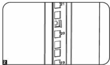 Tripp Lite SmartRack SR42UB1032 - To Remove Cage Nuts, Reverse Steps 1-3 - 2
