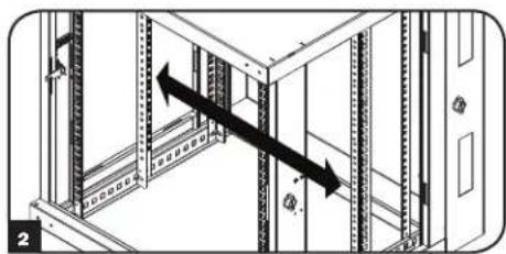 Tripp Lite SmartRack SRWX12USNEMA - Alternate Mounting: Tapped Hole Mounting Rail - 2
