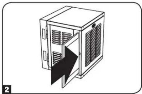 Tripp Lite SmartRack SRWX12USNEMA - Cleaning/Replacing Air Filters - 2