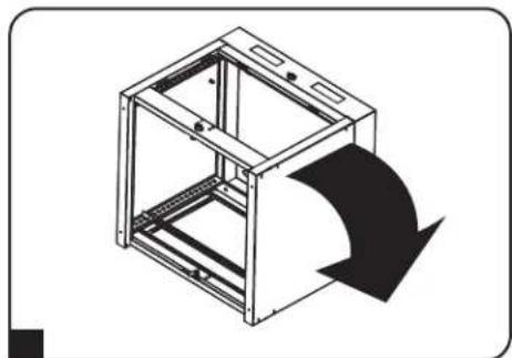Tripp Lite SmartRack SRWX12USNEMA - Reversing the Enclosure - 2